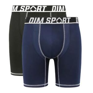 Pack of 2 Long Boxers DIM Microfibre Sport