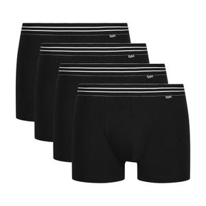 Set di 4 Boxer DIM Coton Stretch Ecodim