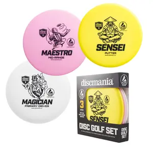 Kaster med skive Discmania Golf Active-Soft (x3)