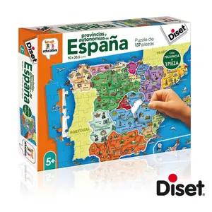 137 piece puzzle Diset España Prov -Autonomías image-3