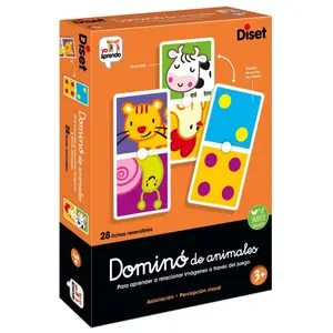 Animal dominoes and point Diset image-0