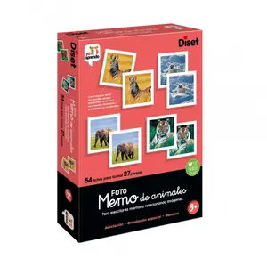 Educational games memory animals pictures Diset image-0