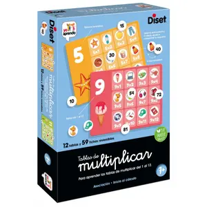 Game I learn the multiplication tables Diset image-0