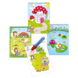 Coloring magical fairies of water Diset Créative image-1