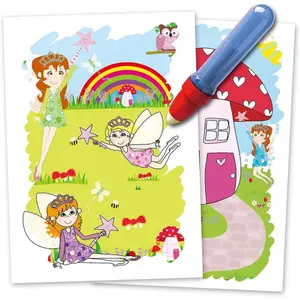 Coloring magical fairies of water Diset Créative image-2