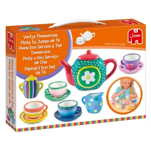 Tea set coloring kit Diset Créative image-0