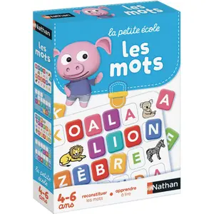 Educational games la petite école les mots Diset image-3