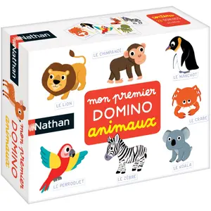 My first animal domino board game Diset image-2