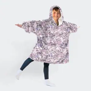 Sudadera oversize con capucha infantil Disney Stitch Angel