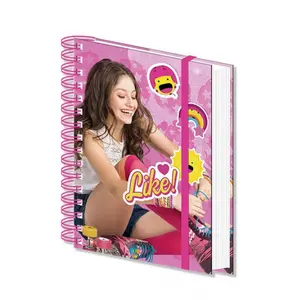 Notepad a5 with eraser girl soy luna Disney image-0