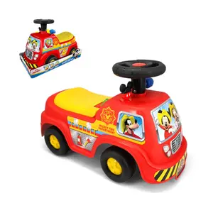 Car games Disney Ride-on Mickey Fire Truck image-0