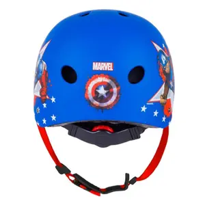Bicycle helmet with child adjustment wheel Disney V3 Captain America 54-58 image-1