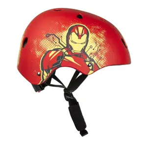 Bicycle helmet with child adjustment wheel Disney V3 Marvel Iron Man 54-58 image-1
