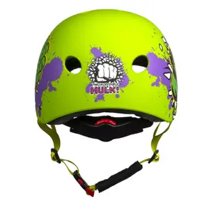 Casque vélo avec molette réglage enfant Disney V3 Hulk 54-58 image-4