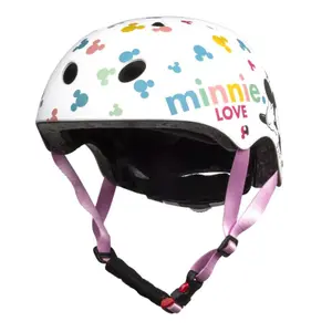 Casque vélo avec molette réglage enfant Disney V3 Minnie 54-58 image-3