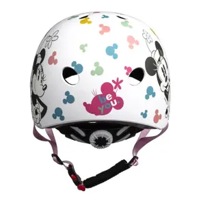 Casque vélo avec molette réglage enfant Disney V3 Minnie 54-58 image-4