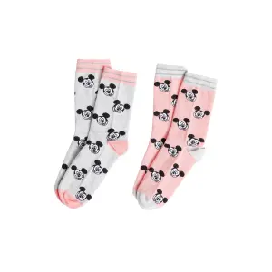 21691e-0-000400-chaussettes-femme-disney-mickey-rose-petits-visages-x6-surtido-tu