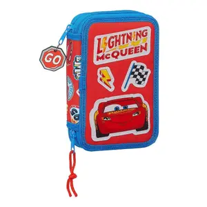 Complete 28 piece pencil case for children cars Disney image-1