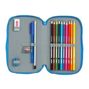 Complete 28 piece pencil case for children cars Disney image-2