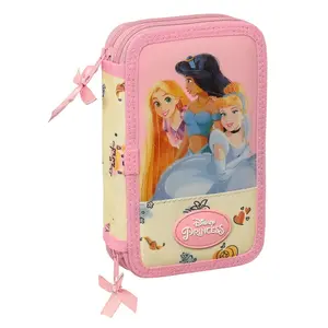 28-piece pencil case for princess girls Disney image-0