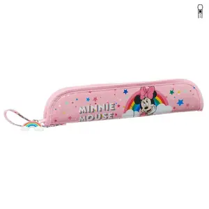 girl's flute case Disney Minnie Rainbow image-0