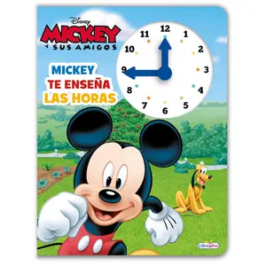 Book 8 pages clock Disney image-0