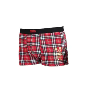 Elastische Baumwollboxer Disney Mickey Check