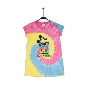 Rainbow T-shirt for girls Disney Mickey image-0