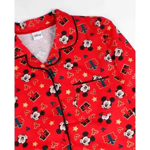 Christmas long-sleeve pyjama for girls Disney Mickey image-4