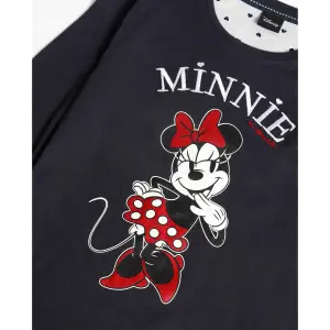 Girls' long-sleeve pyjamas Disney Minnie Hearts image-2