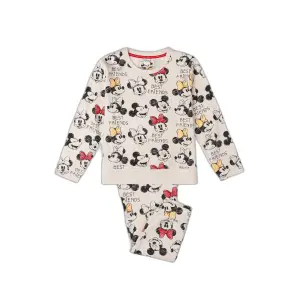 Girls' long-sleeve pyjamas Disney Best Friends image-0