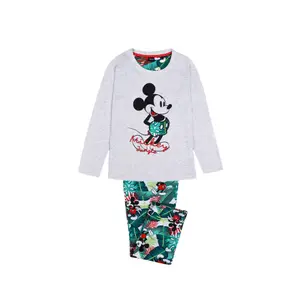 Girls' long-sleeve pyjamas Disney Mickey Jungle image-0