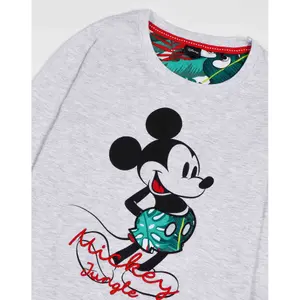 Girls' long-sleeve pyjamas Disney Mickey Jungle image-2