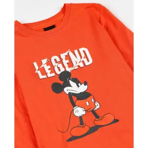 Langærmet pyjamas til børn Disney Mickey Legend image-2