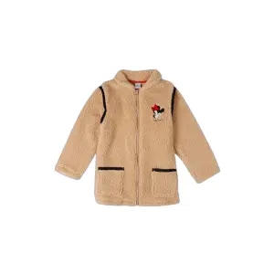 Girls' long-sleeve coat Disney Minnie Leopard image-0