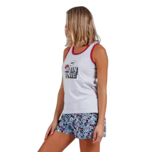 Pigiama senza maniche donna Disney Hello Mickey image-1