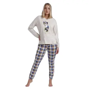 Pyjama manches longues femme Disney Happy Minnie