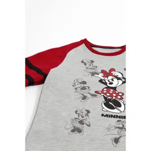 Langærmet pyjamas til piger Disney Minnie Shadows image-2