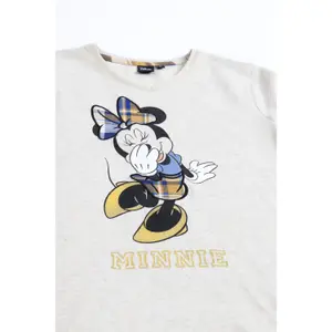 Langærmet pyjamas til piger Disney Happy Minnie image-2