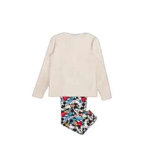 Girls' long-sleeve pyjamas Disney Mickey Dreams image-1