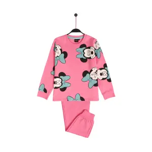 Girls' long-sleeve pyjamas Disney All Over Minnie image-0