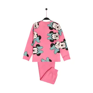 Girls' long-sleeve pyjamas Disney All Over Minnie image-1