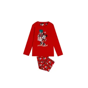Girls' long-sleeve pyjamas Disney Holidays image-0