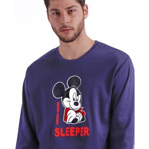 Pijama de manga comprida Disney Mickey Zigzag image-2
