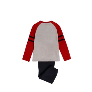 Langærmet pyjamas til børn Disney Mickey Shadows image-1