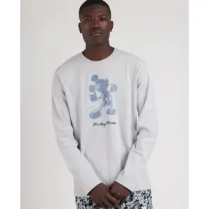 Pyjama manches longues Disney Mickey Jeans image-3