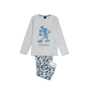 Pijama de manga larga para niño Disney Mickey Jeans