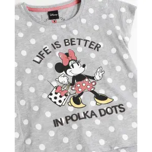 Girl's pajamas Disney Minnie Dots image-3