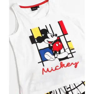 Pijama sem mangas para menina Disney Mickey Mondrian image-3