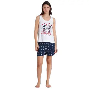 Pijama sem mangas mulher Disney Love is in the Air image-0